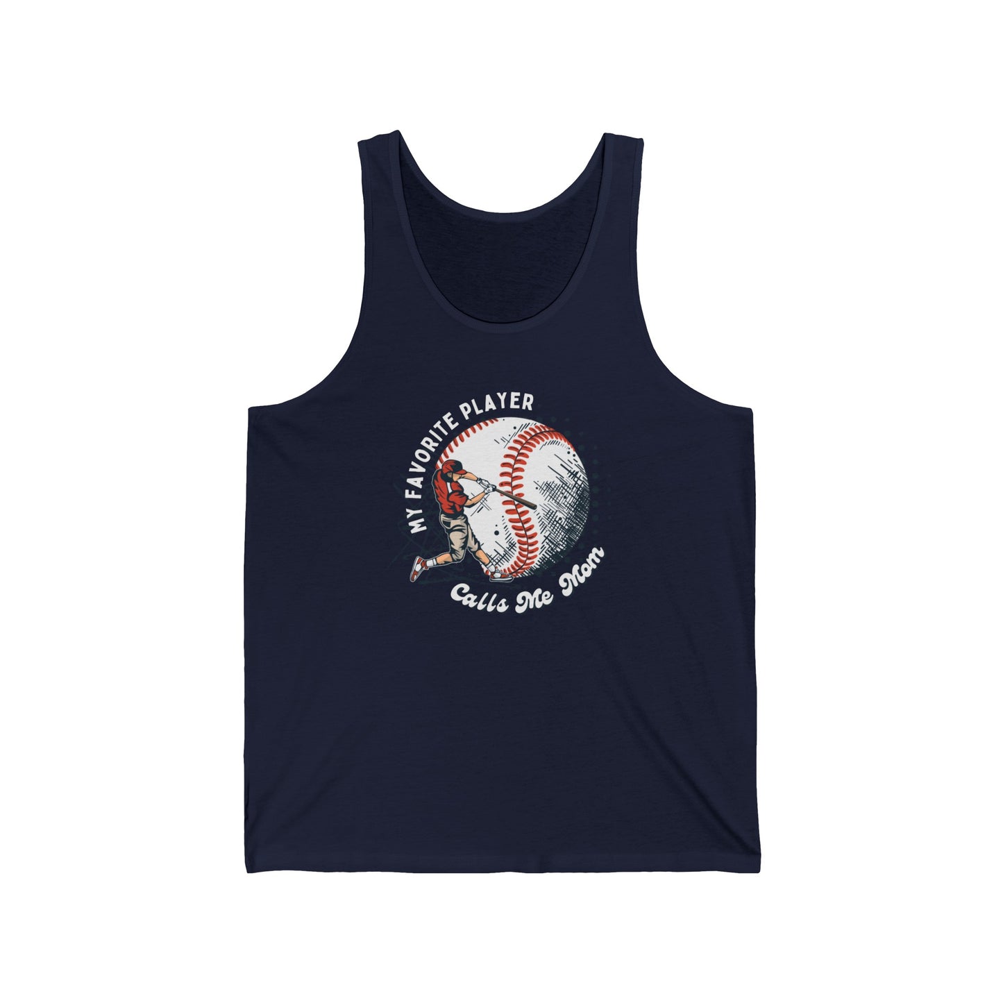 Baseball mom tank